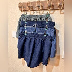 Lot of 4 pairs of running shorts size XXL